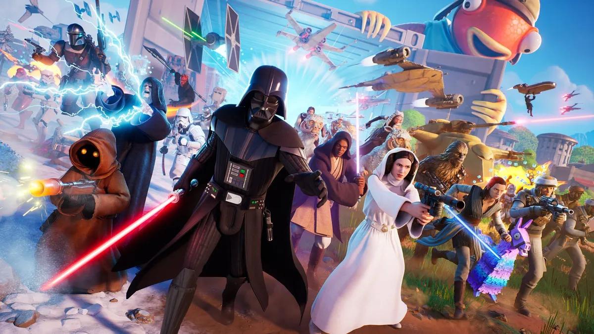 Fortnite expande o conteúdo de Star Wars com novos modos criados por jogadores.
