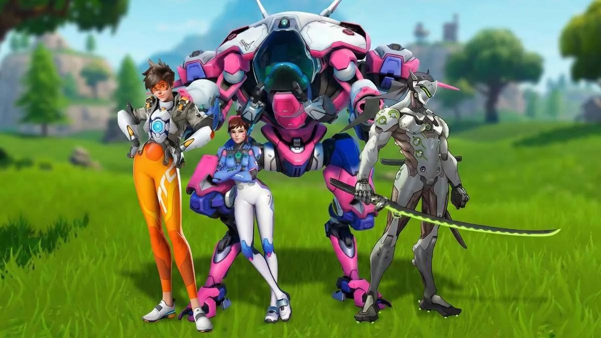 Crossover entre Fortnite e Overwatch é anunciado — Mapas clássicos podem aparecer na ilha.