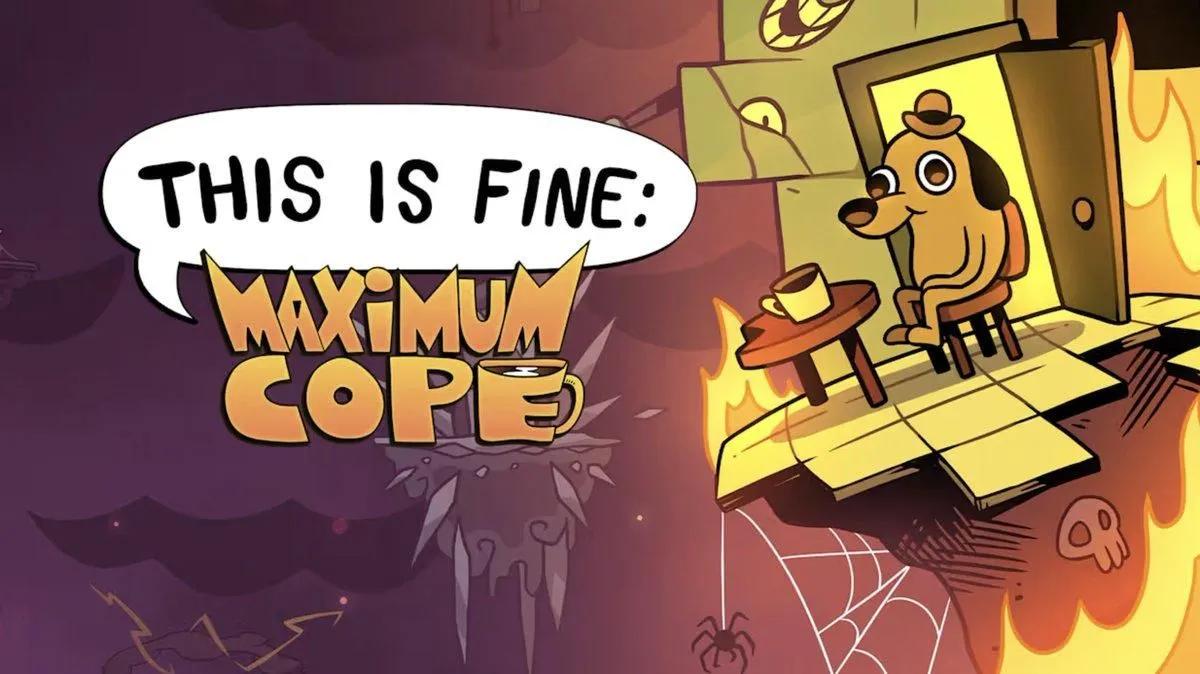 This Is Fine: Maximum Cope transforma um meme viral num Metroidvania selvagem na PS4, PS5 e Nintendo 
