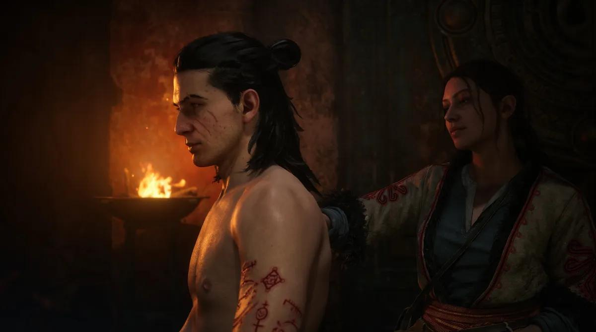 Blood of Dawnwalker permite-te saltar tudo e terminar o jogo depois do prólogo