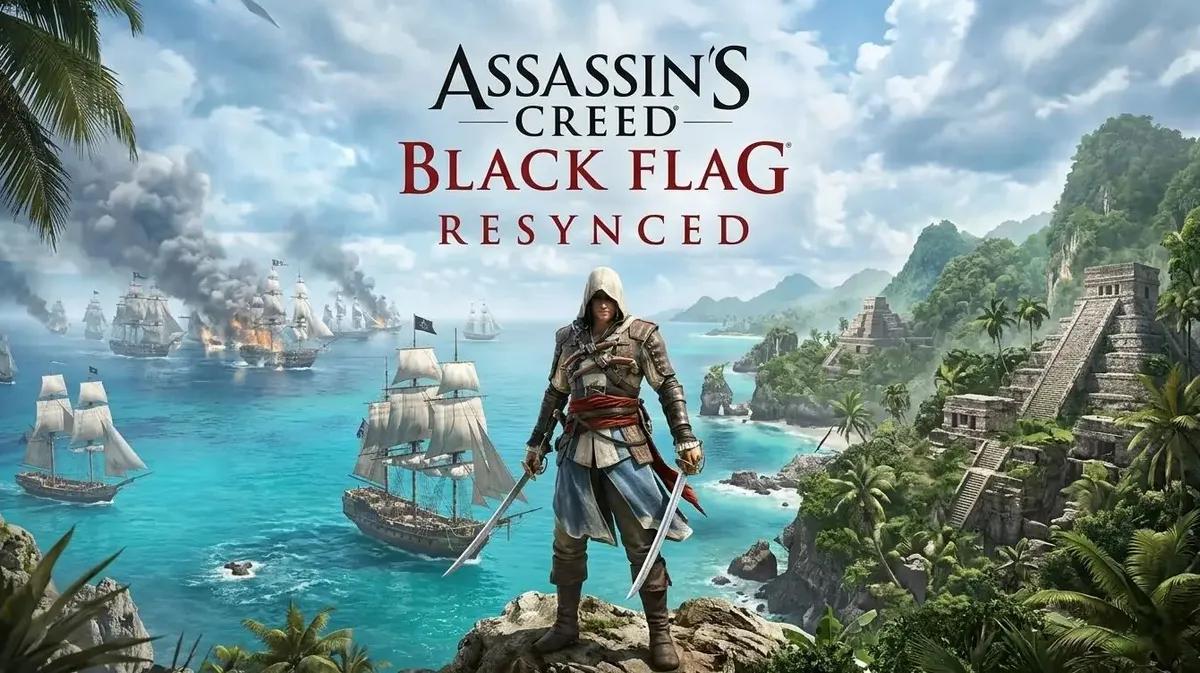 A Ubisoft partilhou novas imagens de jogo e pormenores de Assassin's Creed Black Flag Resynced