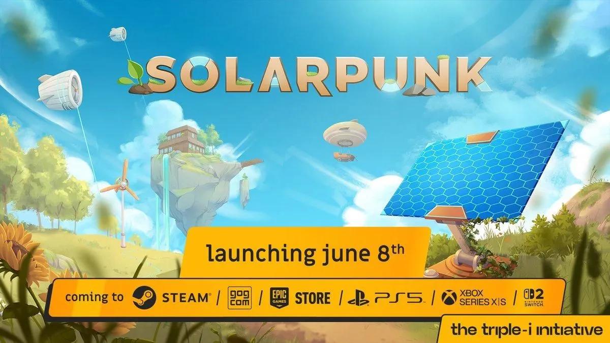Solarpunk será lançado em 8 de junho com entrada gratuita no Xbox Game Pass em todas as plataformas.