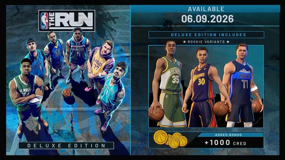 NBA THE RUN lançado oficialmente - Arcade de basquetebol sem limites