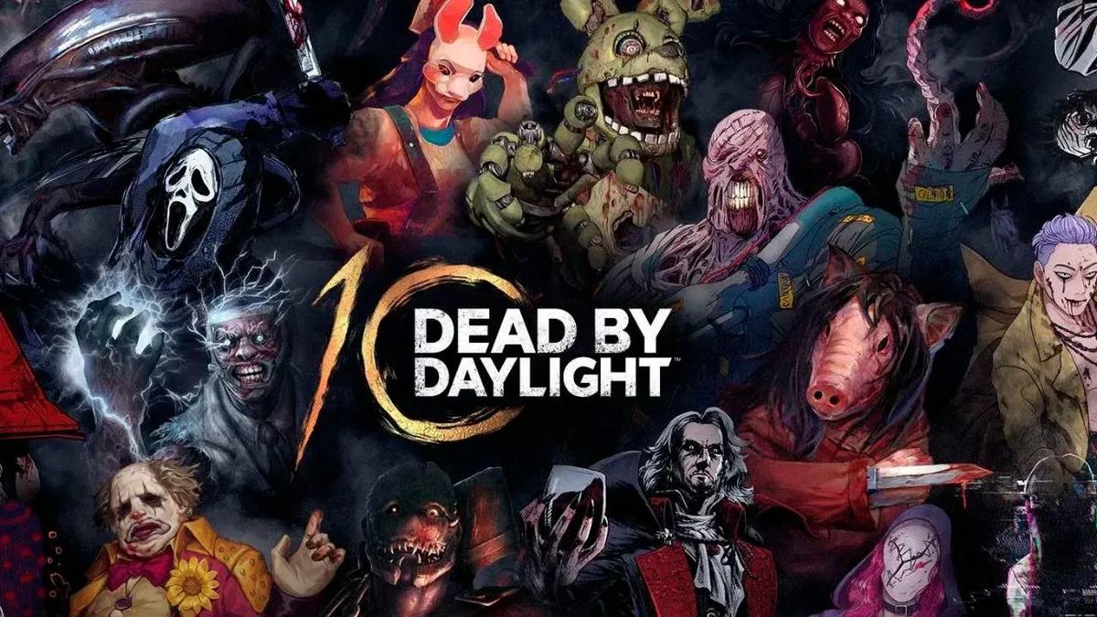 Dead by Daylight comemora seu 10º aniversário — desenvolvedores anunciam planos futuros e bônus para jogadores.