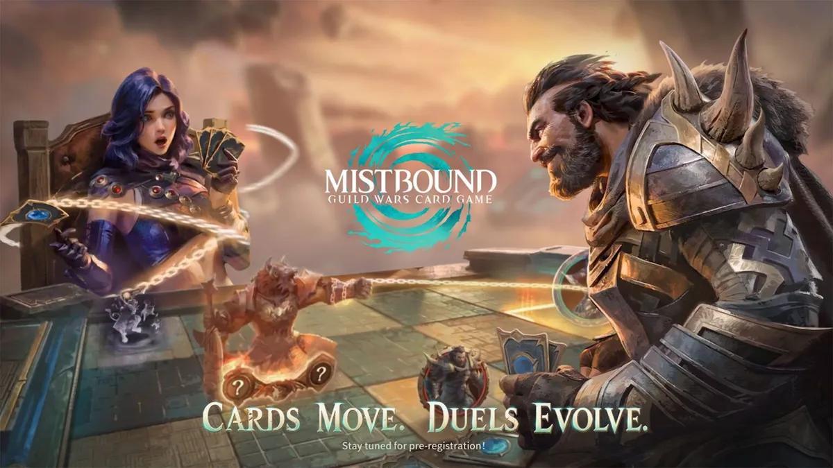 ArenaNet revela MISTBOUND, um novo jogo de cartas de Guild Wars para dispositivos móveis e PC.