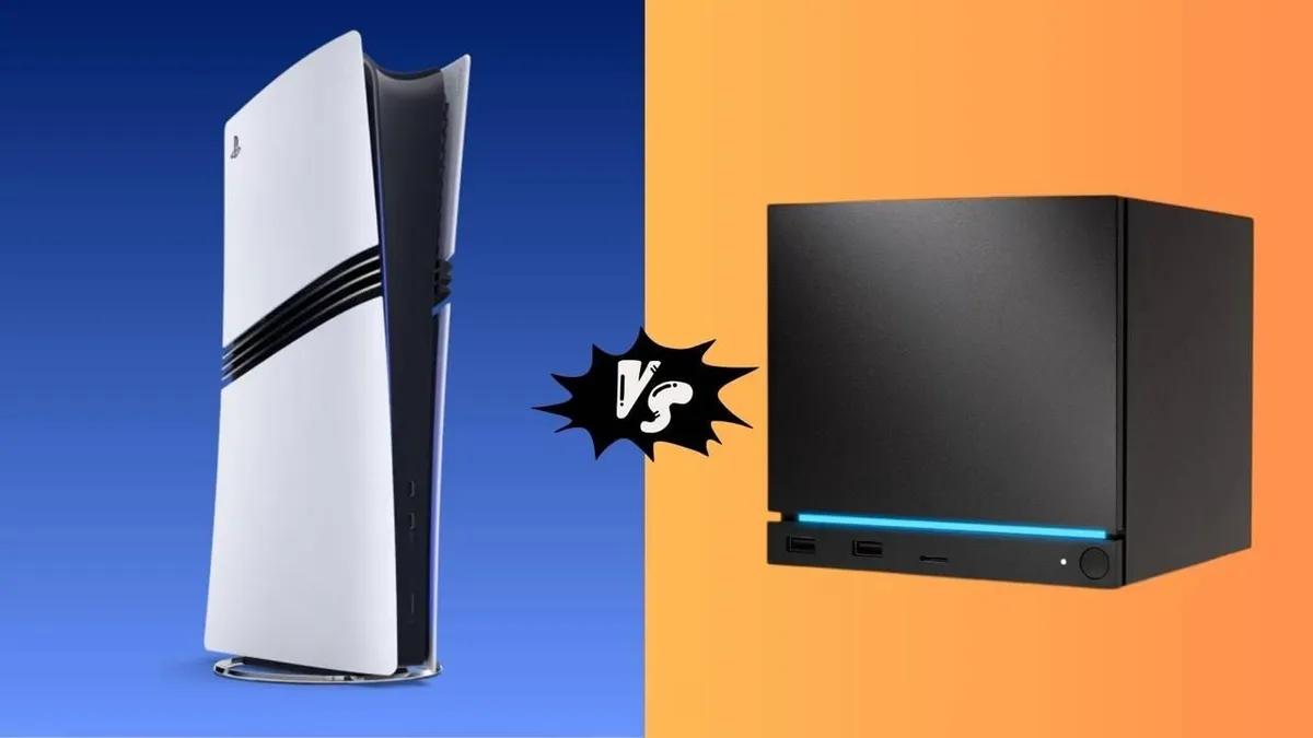 Testes preliminares mostram que o Steam Machine fica atrás do PS5 em desempenho.