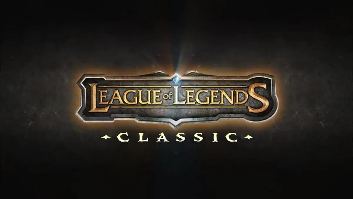 A Riot Games anuncia oficialmente o League of Legends Classic.