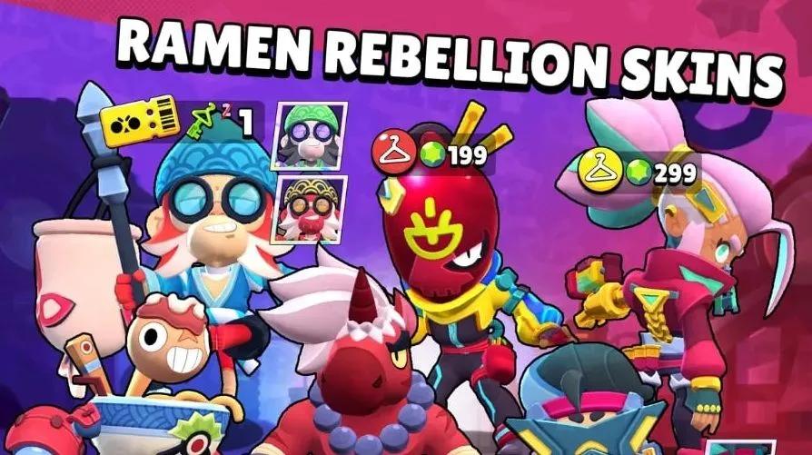 A atualização 68 do Brawl Stars revela mais de 50 novas skins.