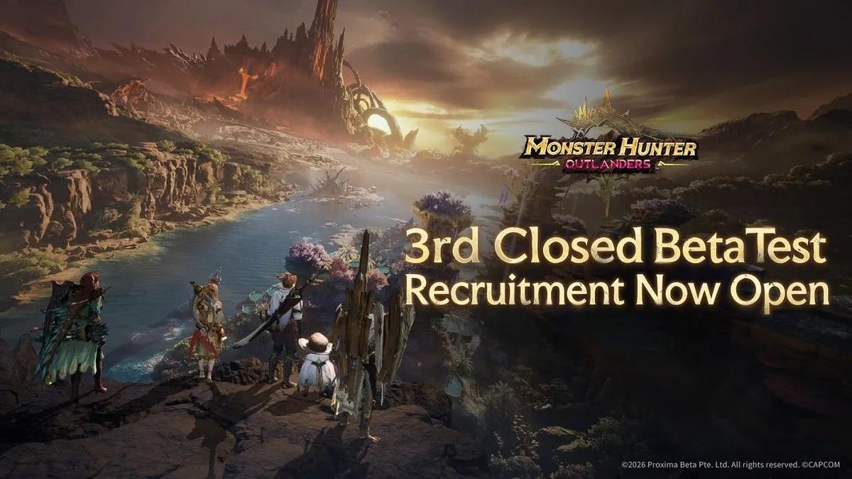 «Monster Hunter Outlanders» abre inscrições para a terceira fase de beta fechado
