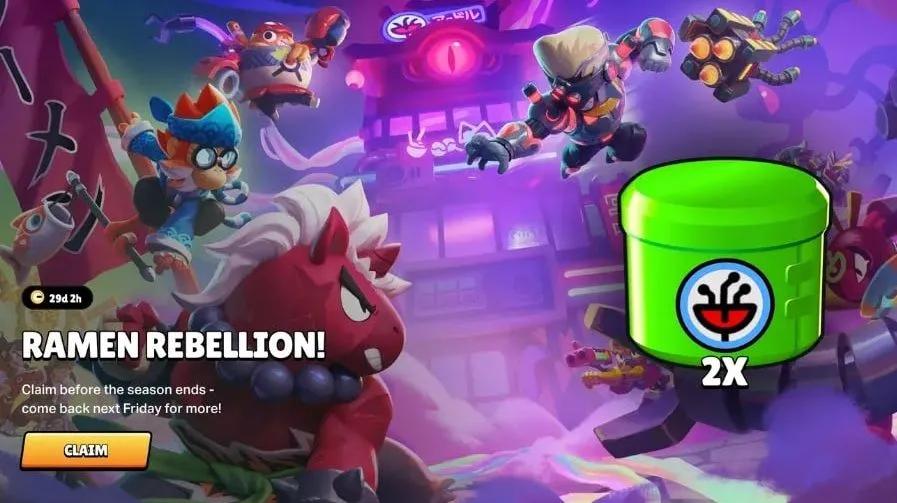 O Brawl Stars oferece 2 NanoDrops grátis todas as sextas-feiras