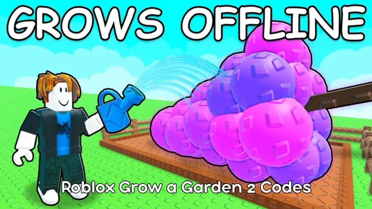 Códigos do Roblox Grow a Garden 2 - setembro 2026