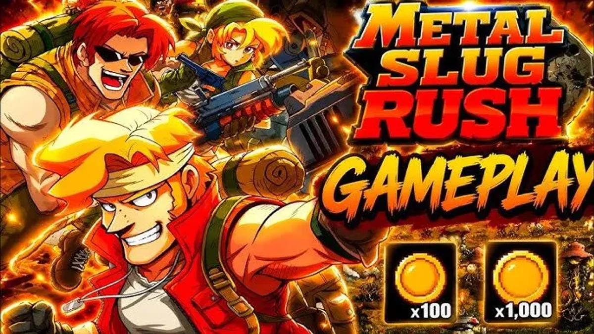 METAL SLUG RUSH é lançado para Android e iOS com uma jogabilidade de sobrevivência ao estilo roguelike