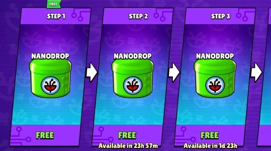 O Brawl Stars lança a «Semana dos Brindes» com recompensas diárias do NanoDrop
