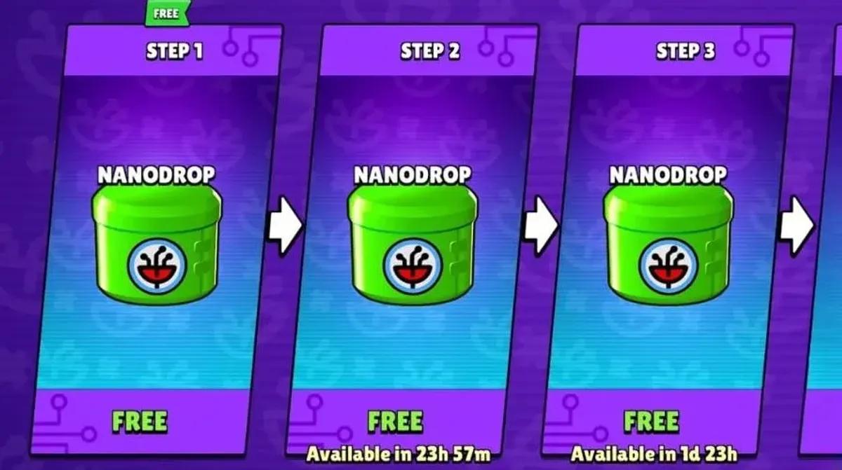 O Brawl Stars lança a «Semana dos Brindes» com recompensas diárias do NanoDrop