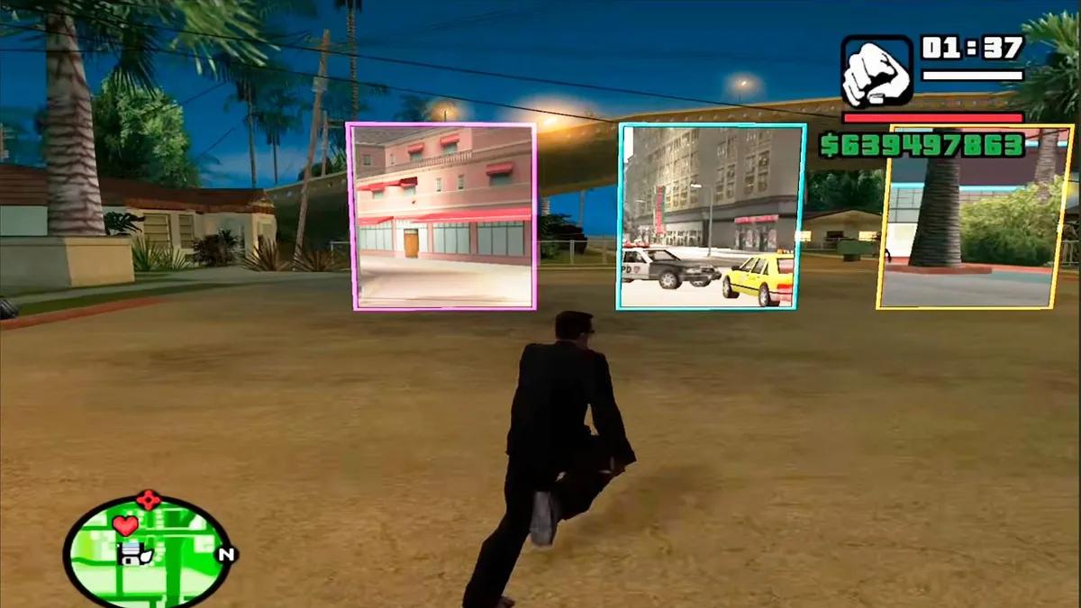 O GTA 3, o GTA: Vice City e o GTA: San Andreas tornaram-se um único jogo graças a um mod do Portal