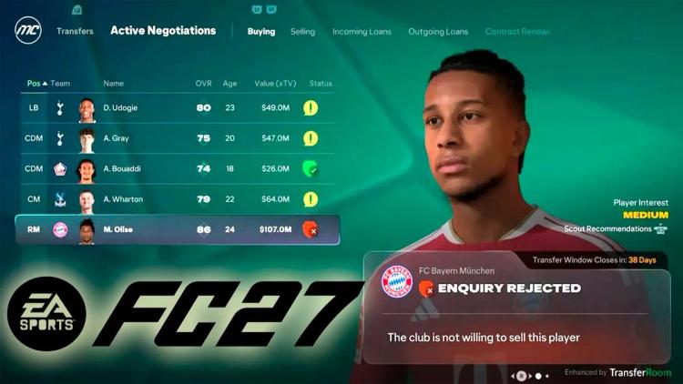A Electronic Arts revelou novos detalhes e melhorias para o modo carreira de EA Sports FC 27