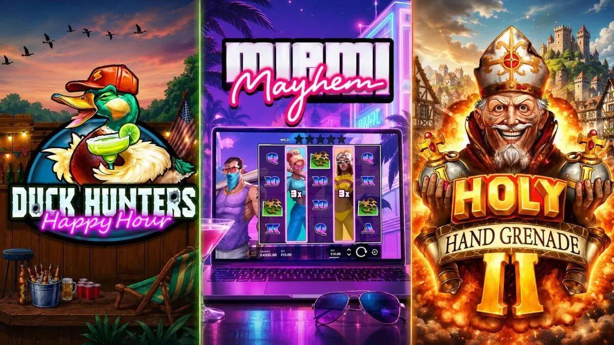 As melhores slots de casino com sorteios para jogar em agosto