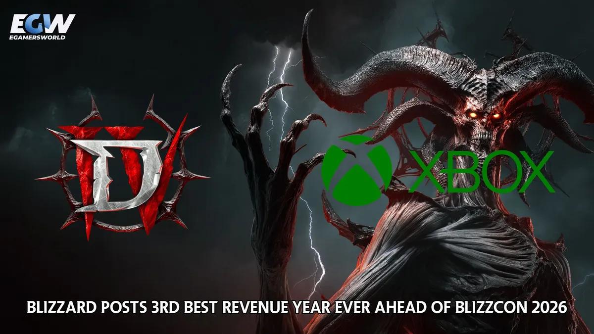 A Blizzard regista o terceiro melhor ano de receitas de sempre, na véspera da BlizzCon 2026