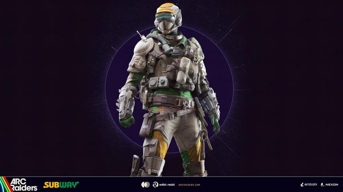 ARC Raiders vincula trajes exclusivos a compras na Subway antes de Frozen Trail