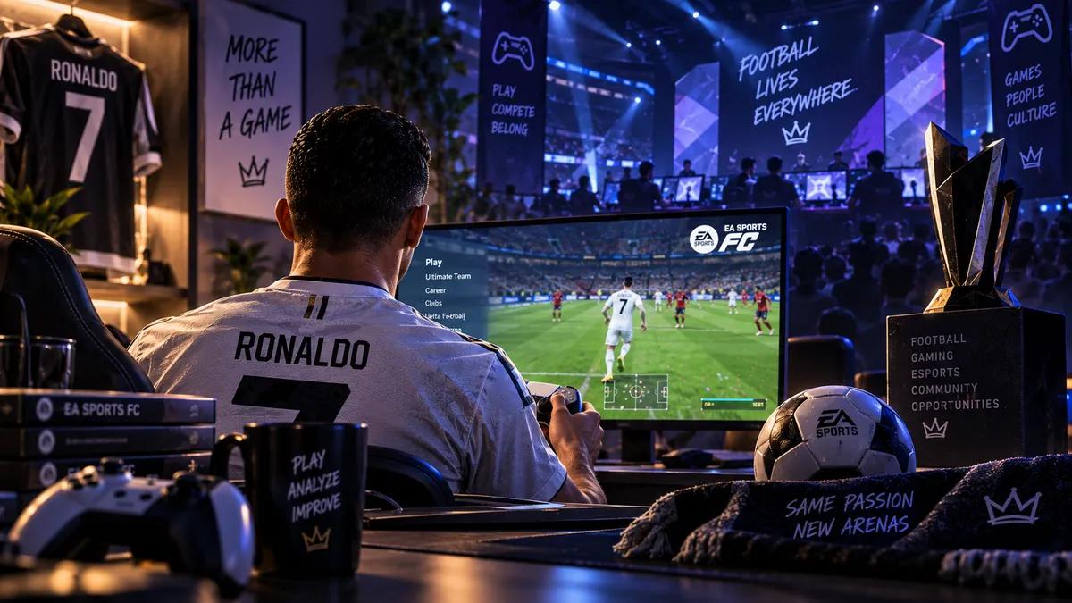 Cristiano Ronaldo nos Videojogos e no Esports