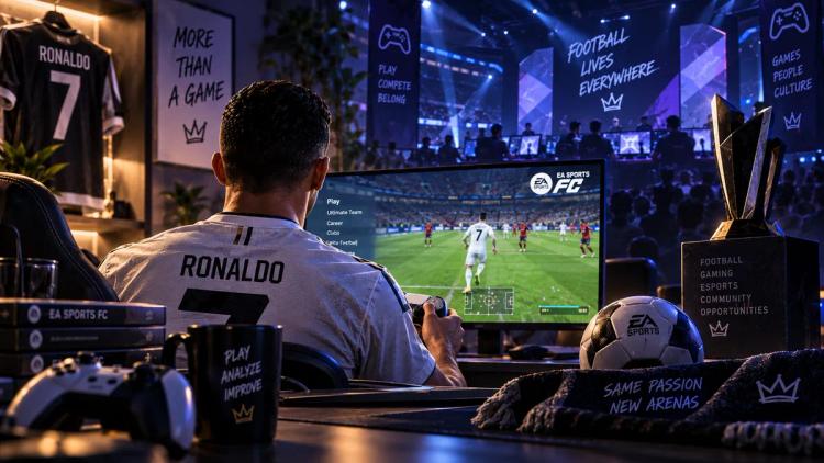 Cristiano Ronaldo nos Videojogos e no Esports