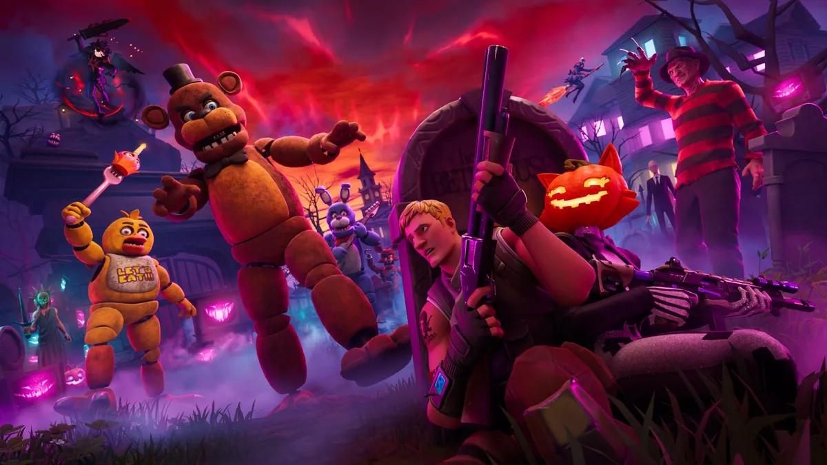 Fortnitemares 2026 começa amanhã: Colaborações, skins e mudanças no mapa