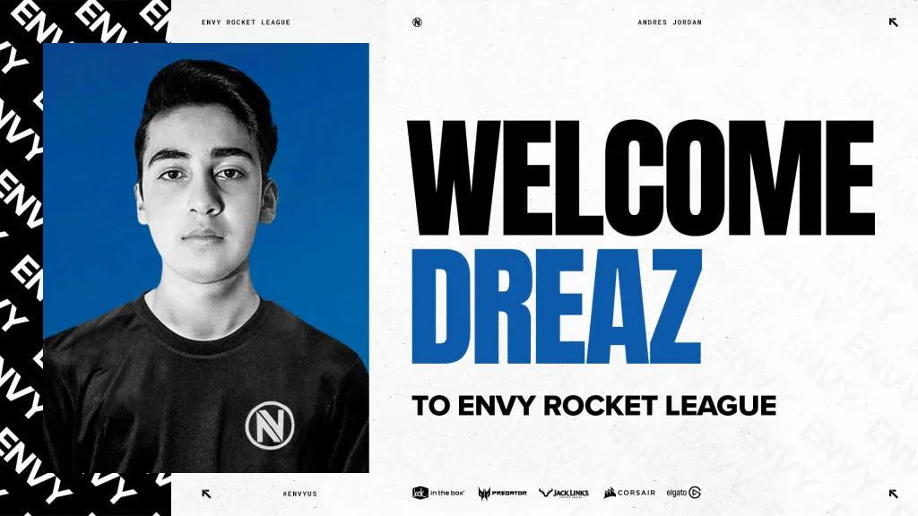 Team Envy dá as boas-vindas a dreaz