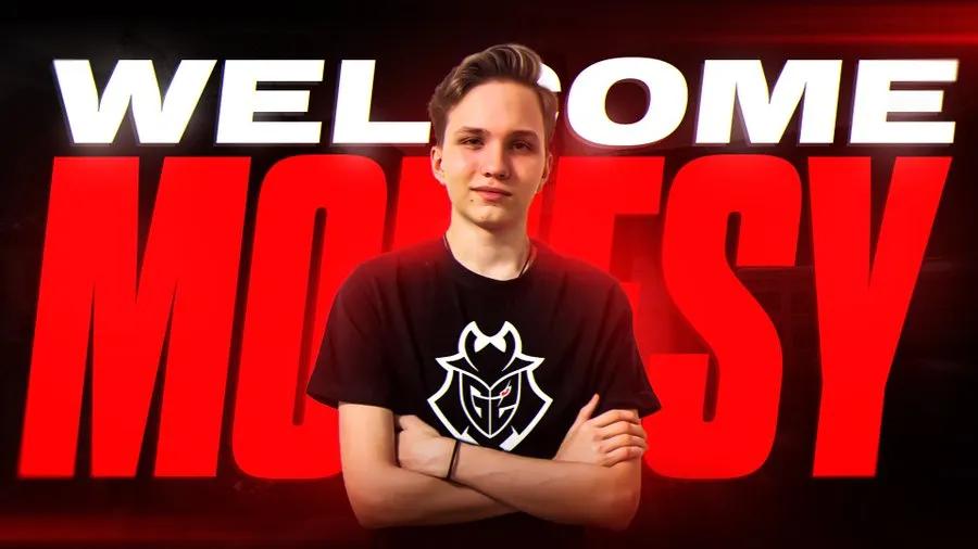 m0NESY tornou-se jogador G2 Esports