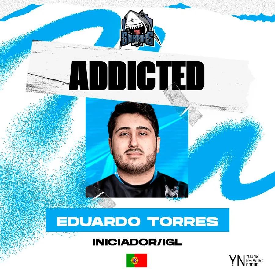 Addicted se juntou a Sharks Esports