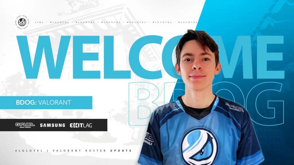 bdog juntou-se a Luminosity Gaming