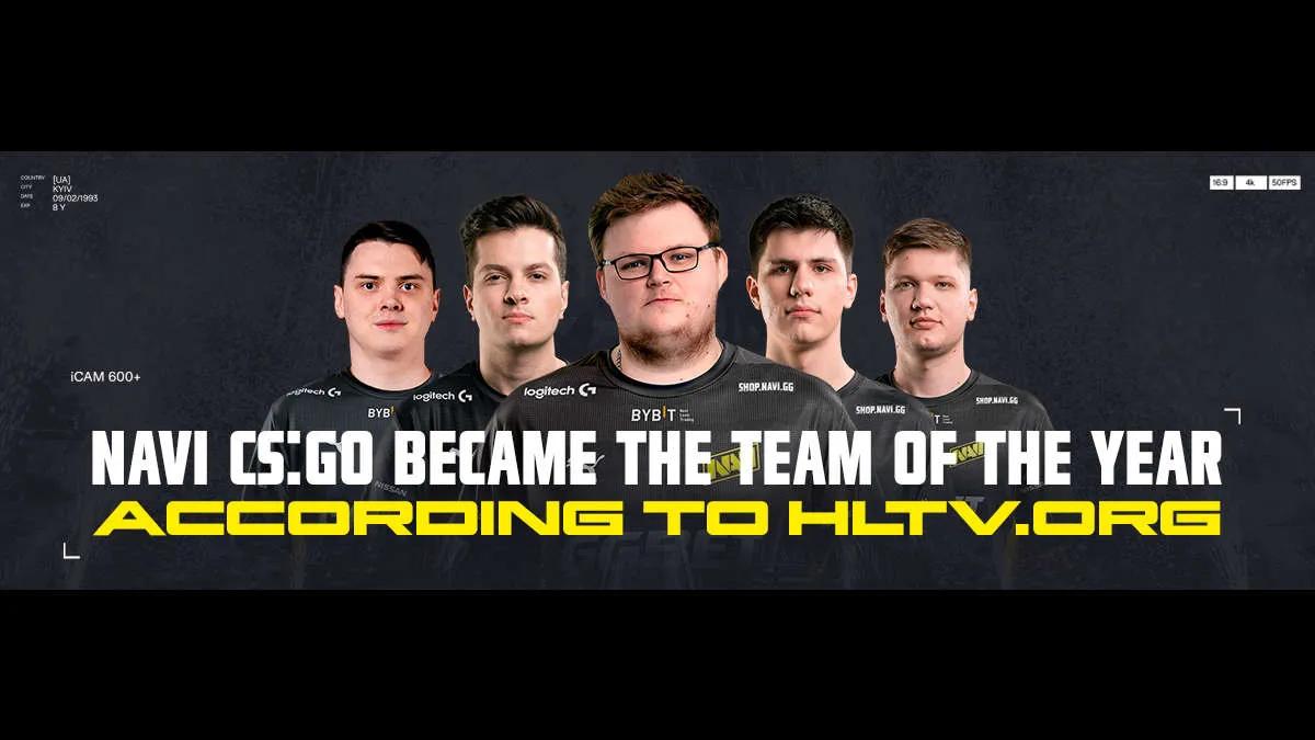 NAVI —equipe do ano de acordo com HLTV