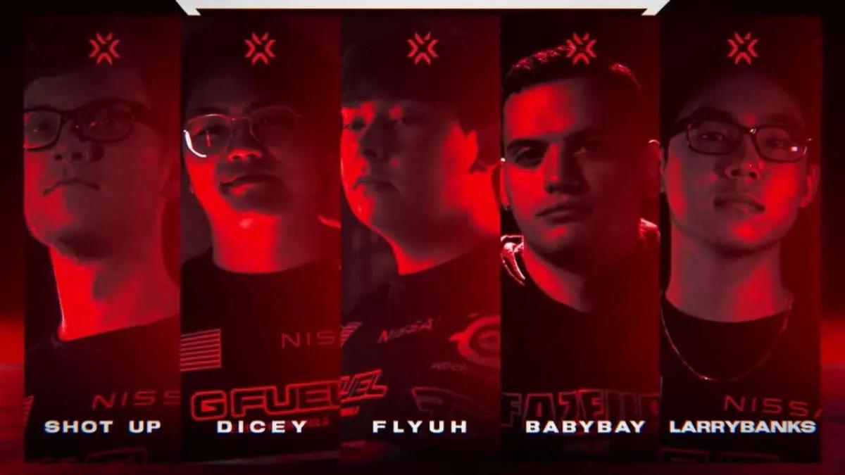 FaZe Clan revelou a lista atualizada de VALORANT