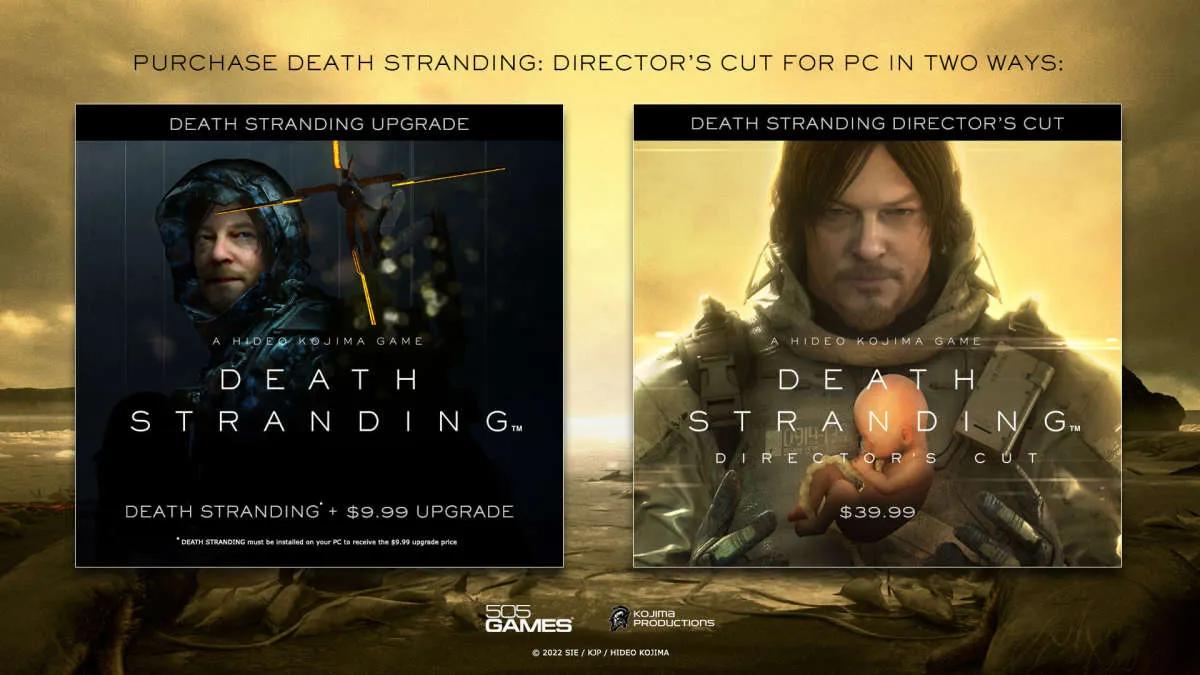 Death Stranding: Director ' s Cut chegará ao PC em 30 de março