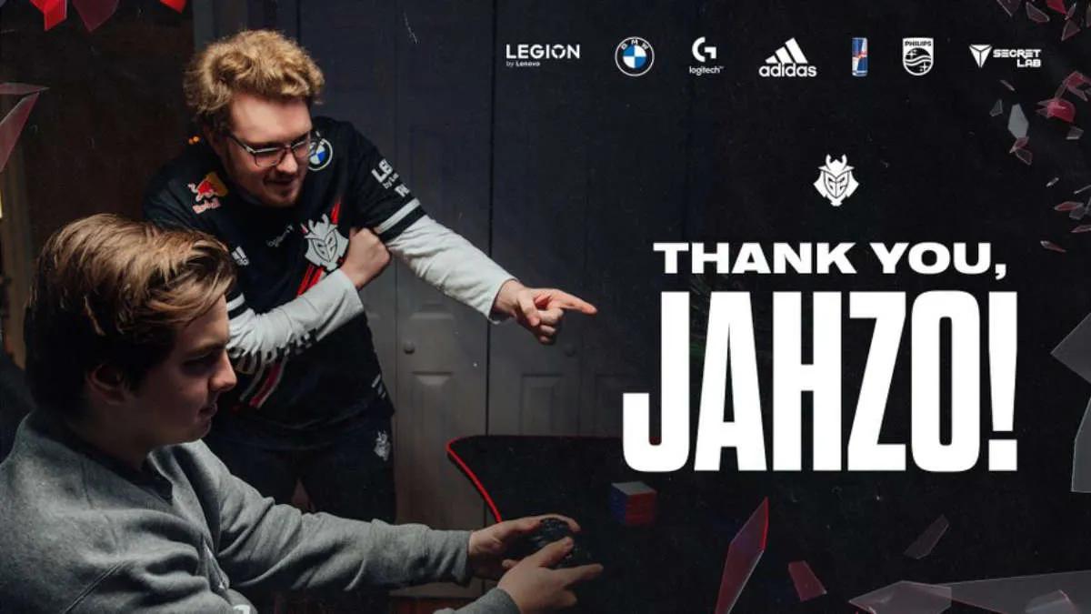 G2 Esports se despede de Jahzo