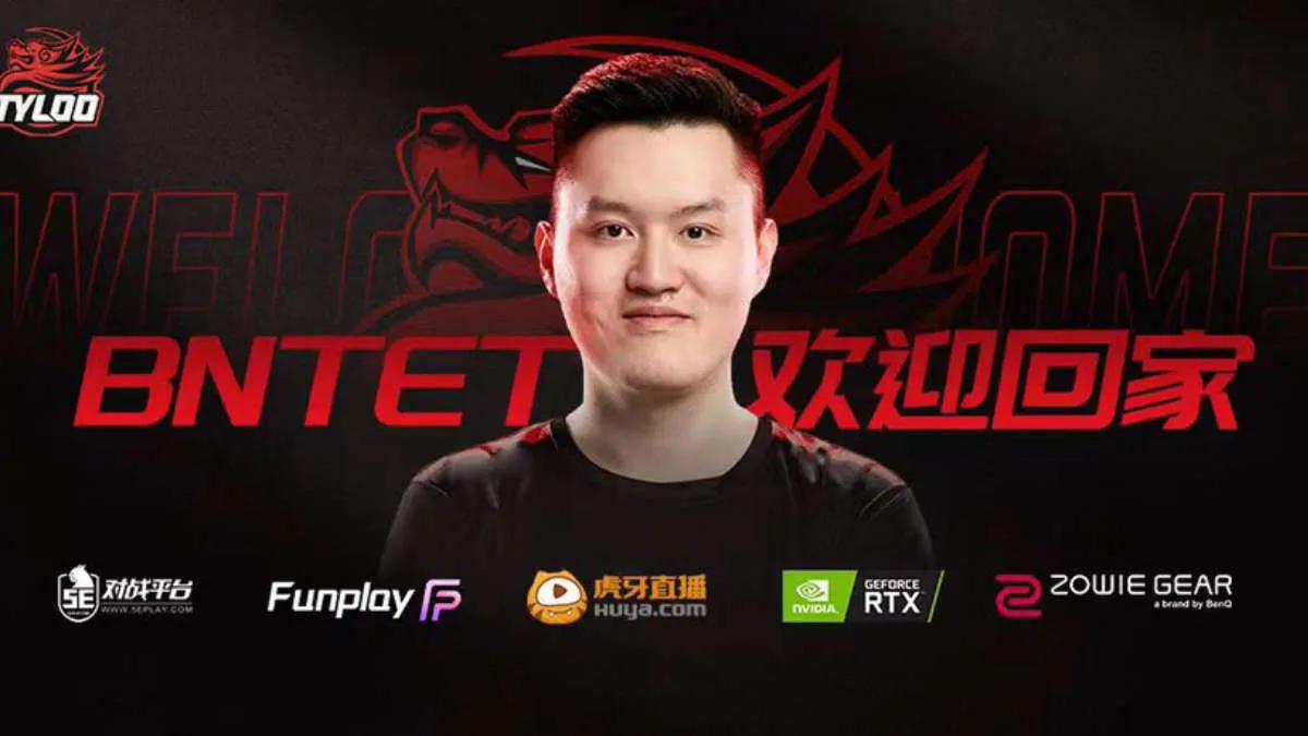 BnTeT voltou para TYLOO