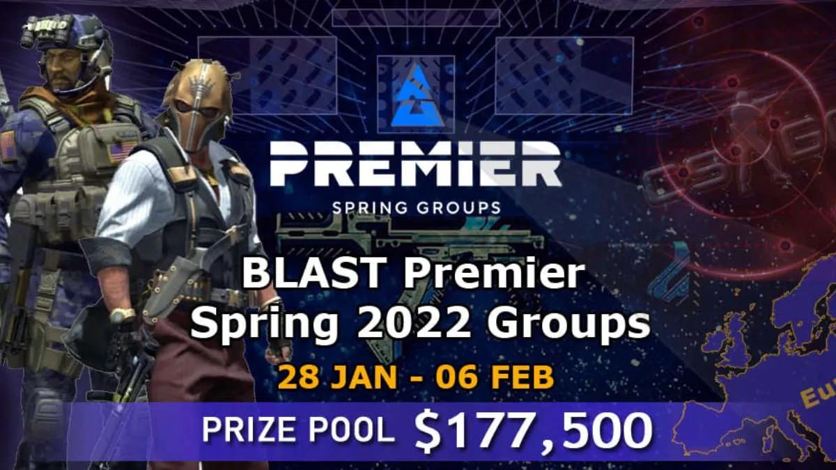 A fase de playoff de BLAST Premier Spring Groups 2022 começou!