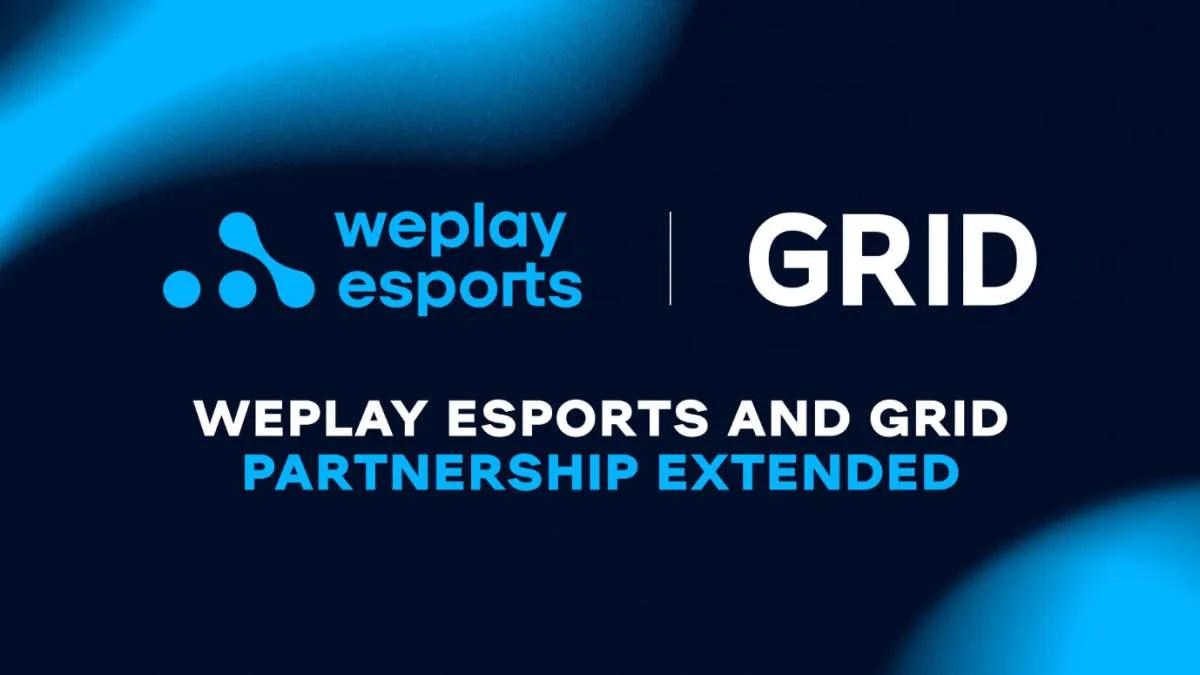 WePlay Esports e GRID anunciaram a renovação de sua parceria