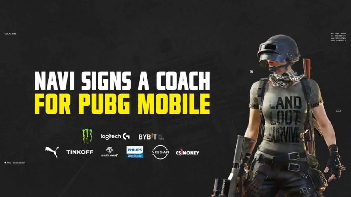 NAVI apresentou o treinador para PUBG Mobile