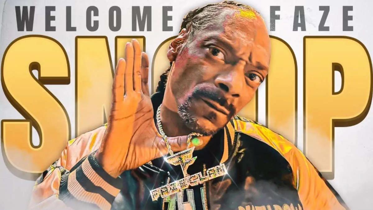 Snoop Dogg ingressou em FaZe Clan como membro do conselho e criador de conteúdo