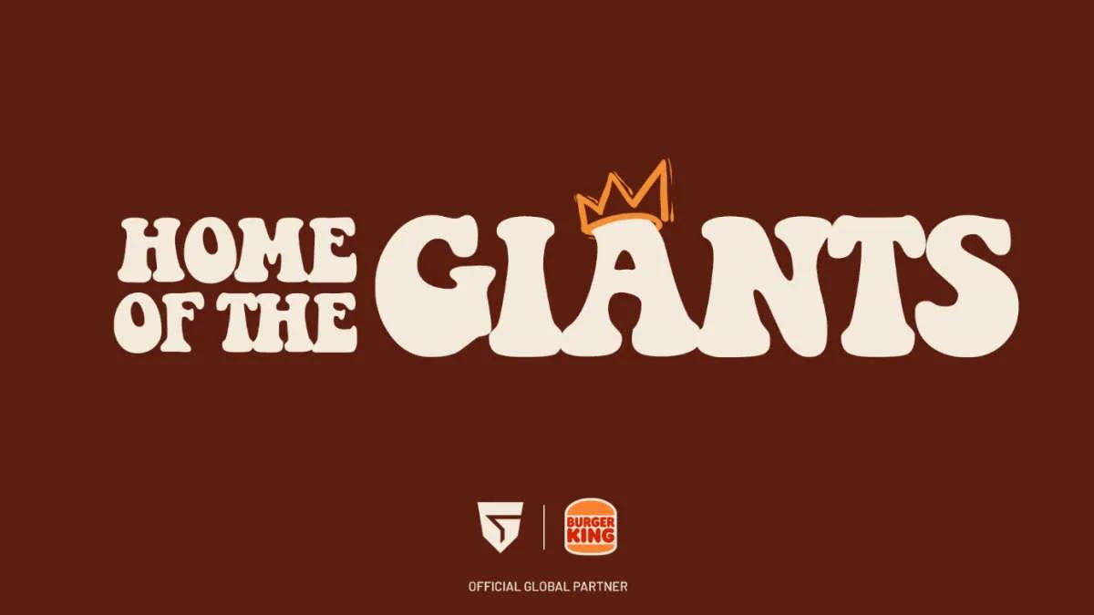 Giants Gaming parceiros com Burger King Spain