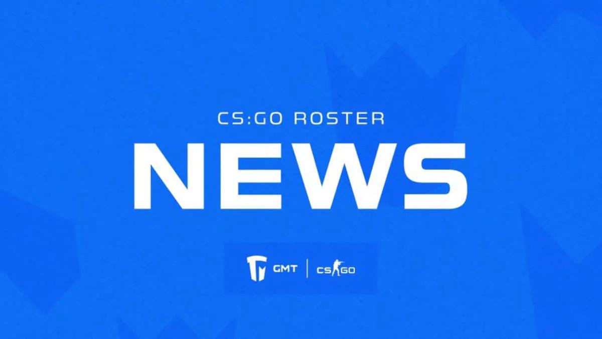 GMT Esports se separou do elenco de CS:GO