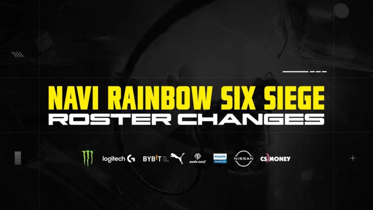 NAVI aprovou a nova formação para Rainbow Six