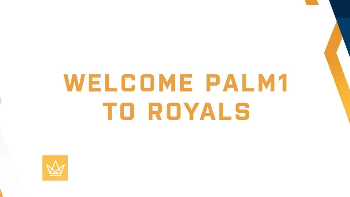 PALM 1 tornou-se parte de Royals