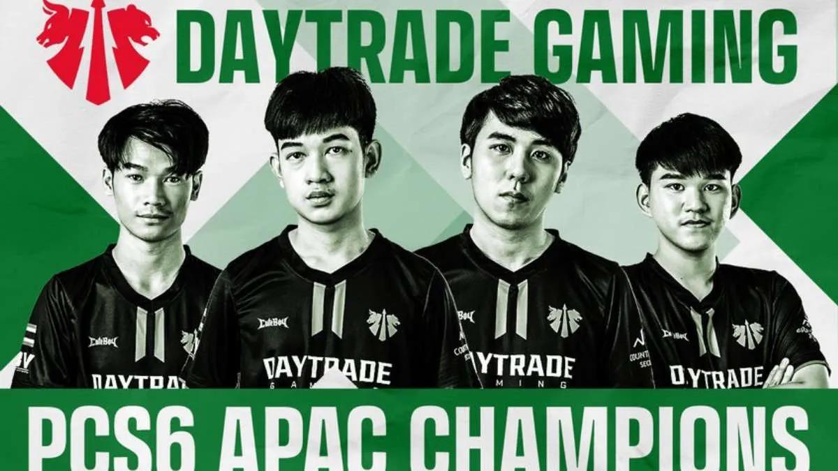 Daytrade Gaming tornou-se o vencedor PUBG Continental Series 6: Asia Pacific