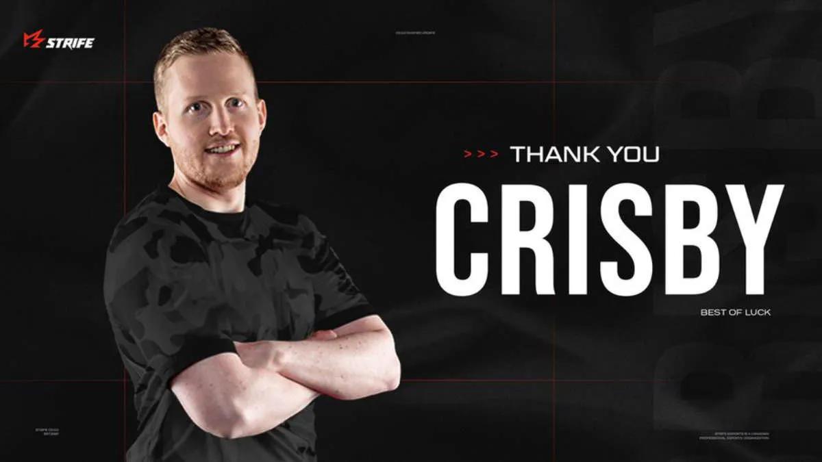 crisby saiu como treinador Strife Esports