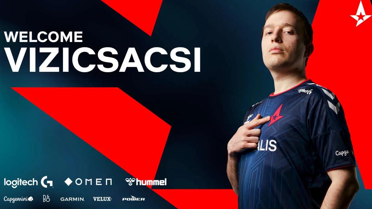 Vizicsacsi tornou-se o novo topliner Astralis