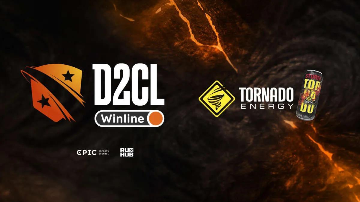 TORNADO ENERGY torna-se parceiro da série de torneios Winline Dota 2 Champions League