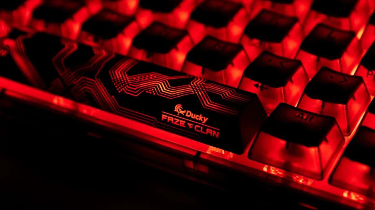 FaZe Clan e Ducky lançarão um teclado de edição limitada