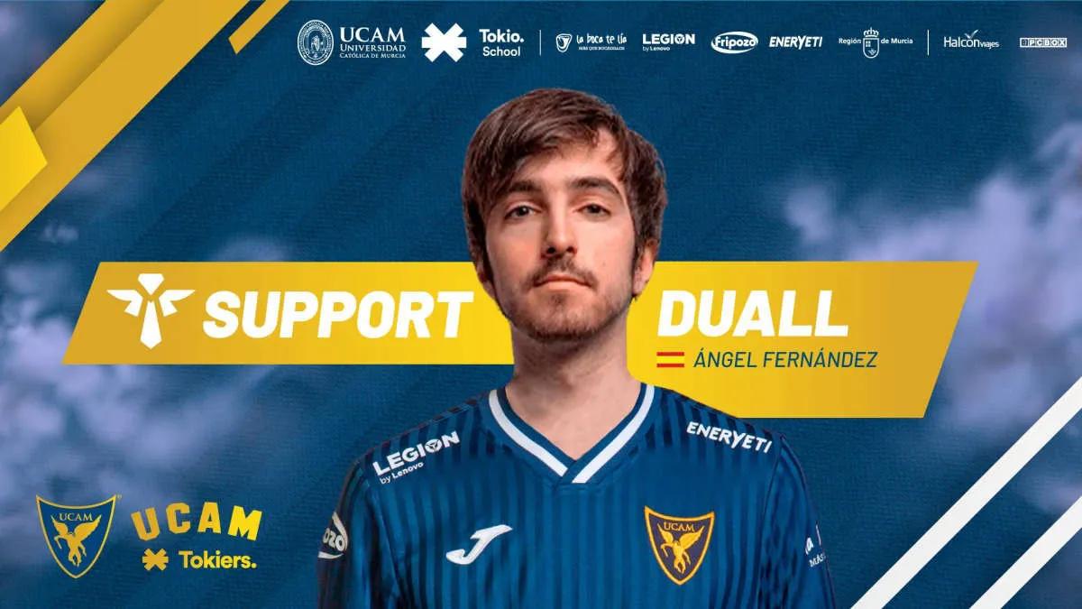 A equipe UCAM Esports Club dá as boas-vindas aos novos membros