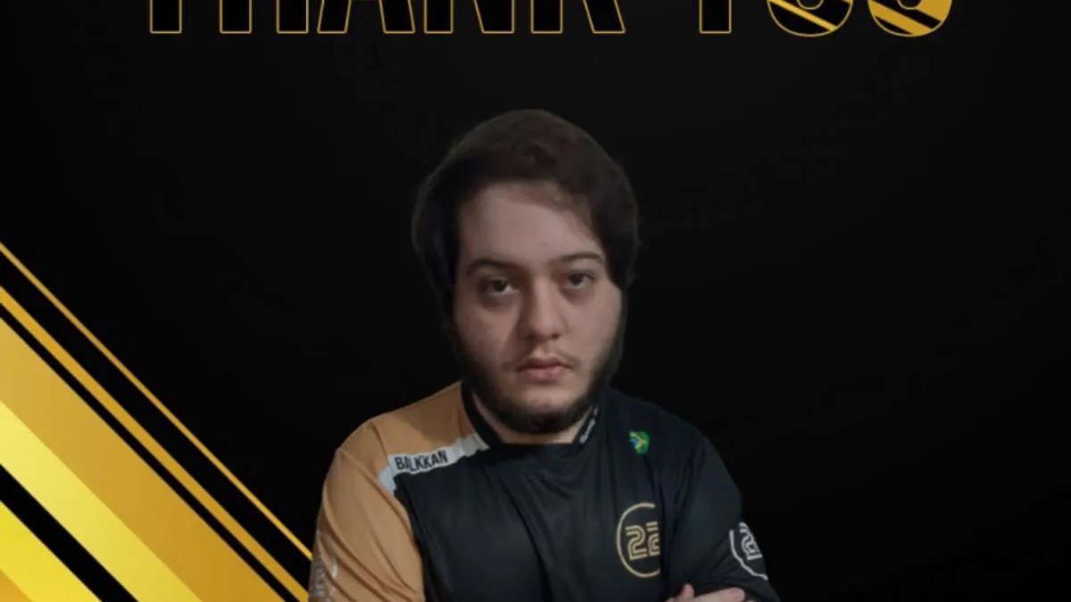 Balkkan deixa o esquadrão 22 Esports